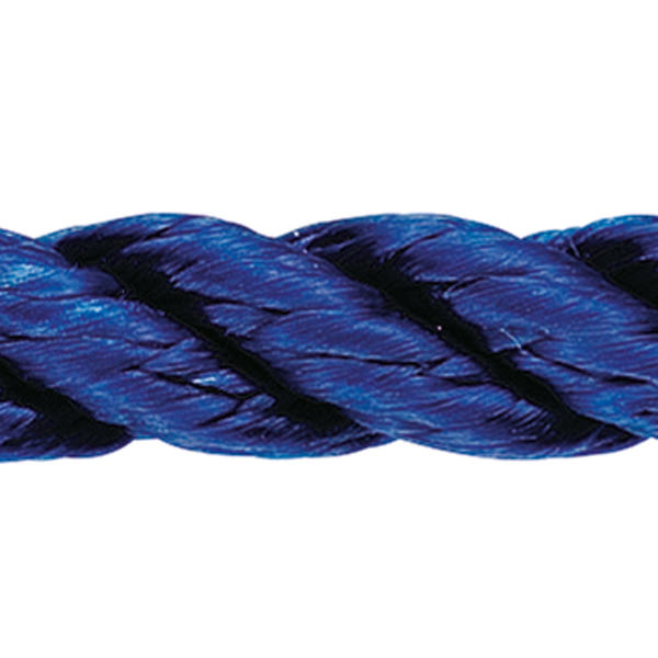 1852 3-slået polyester blå ø8 mm x 200 meter