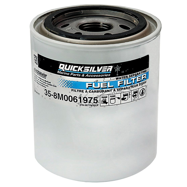 Quicksilver 8m0061975 brndstoffilter, vandsep. - 