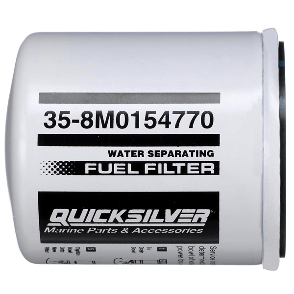 Quicksilver 8m0154770 brndstoffilter, vandsep. - 