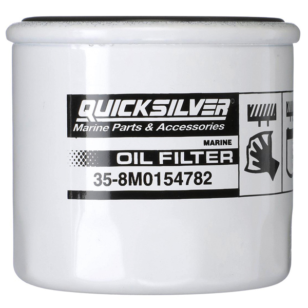 Quicksilver 8m0154782 oliefilter til forskellige m
