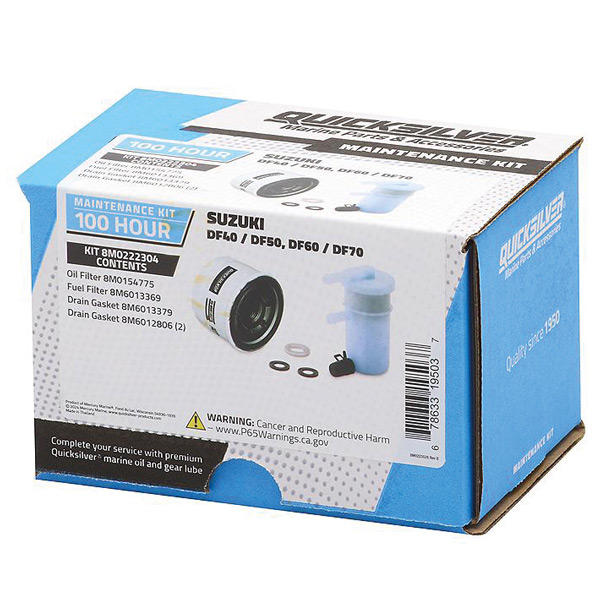 Quicksilver 8m0222304 100t service kit, suzuki df4