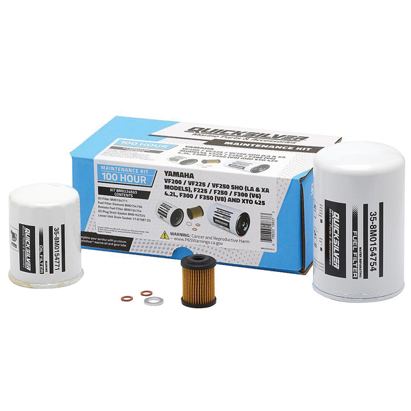 Quicksilver 8m0224553 100t service kit, yamaha var