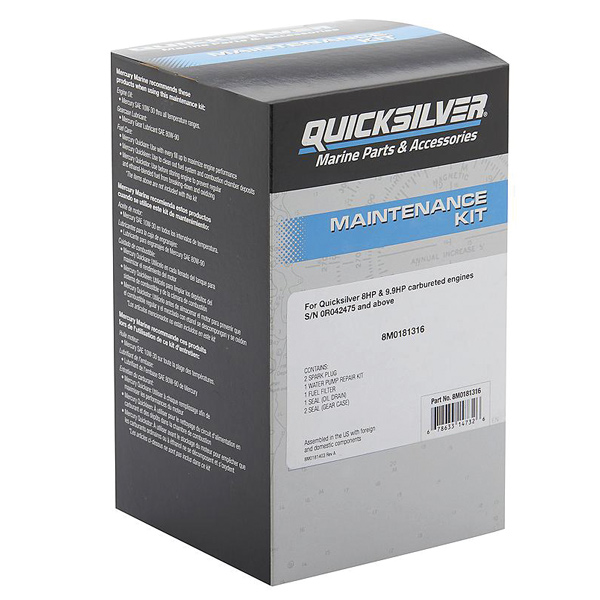 Quicksilver 8m0181316 service kit 8/9,9 hk karbura