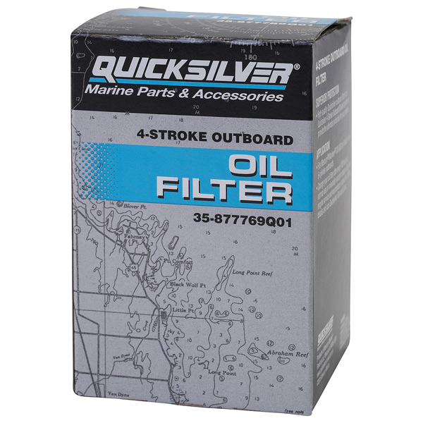 Quicksilver 877769q01 oliefilter til mercury verad