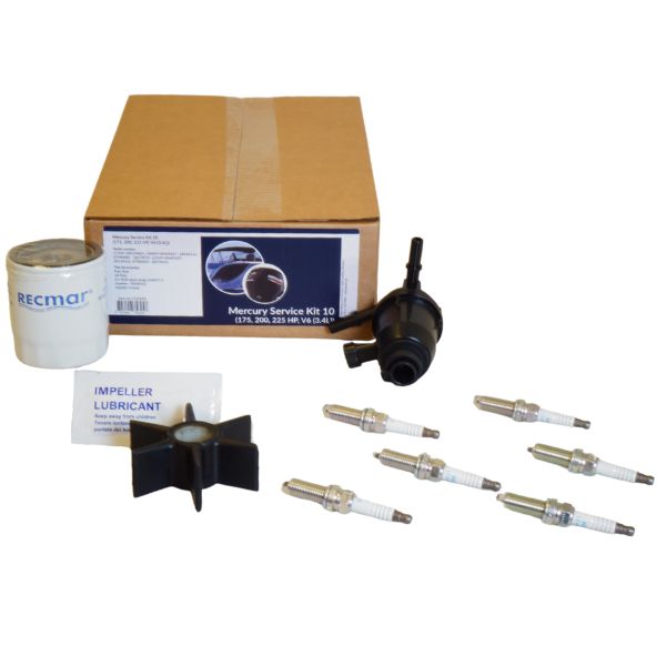 Mercury servicekit 10 (175, 200, 225 hk, v6 (3.4l)