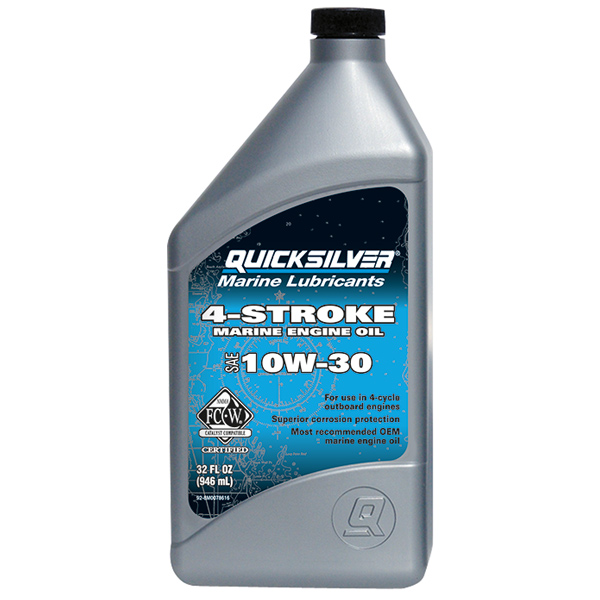 Quicksilver 10w30 motorolie mineralsk 1l
