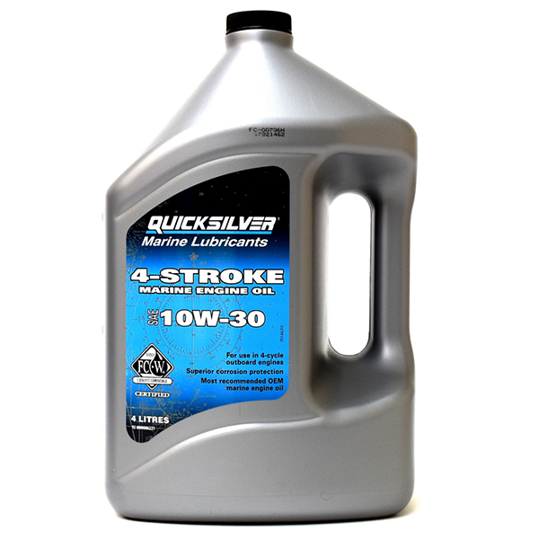 Quicksilver 10w30 motorolie mineralsk 4l