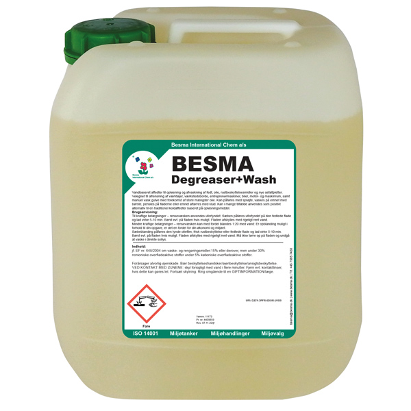 Besma degreaser+wash 5l