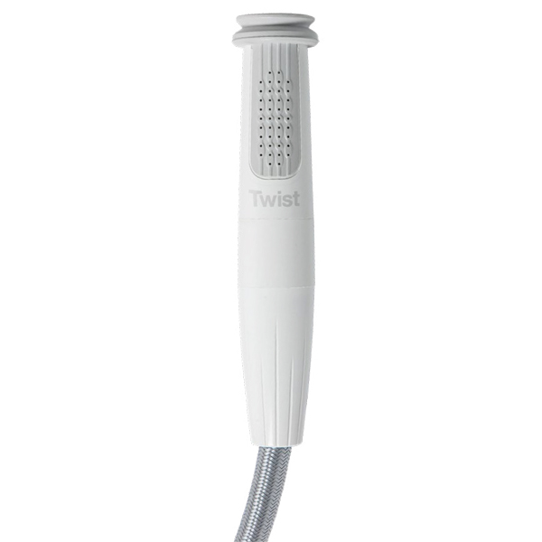 Whale twist mk2 deck shower hvid/gr� med 2,5m slan