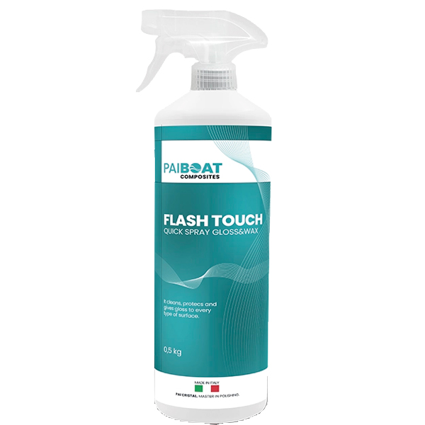 Paiboat flash touch - quick spray gloss & wax 0,5l
