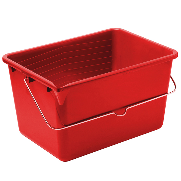 Rektangul�r malerspand i robust plast � med b�reha