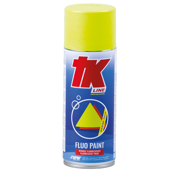 Tk spraymaling  flourescerende gul