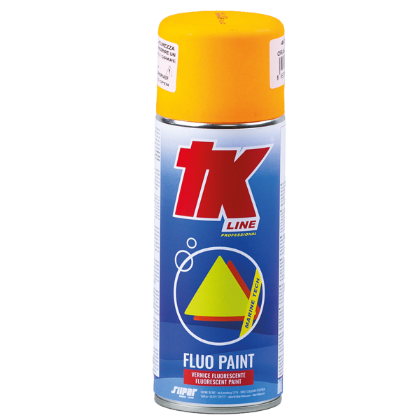 Tk spraymaling flourescerende orange