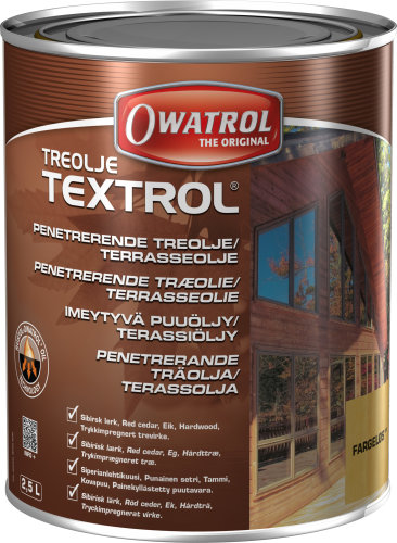 Owatrol terrasseolie (textrol) 1l
