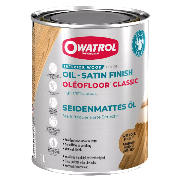Owatrol olefloor classic klar, 1l