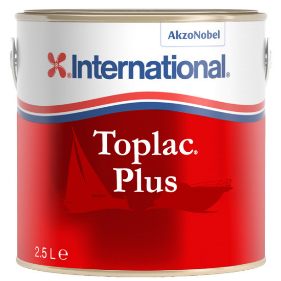 International toplac plus 0.75l, platinium grå ylk