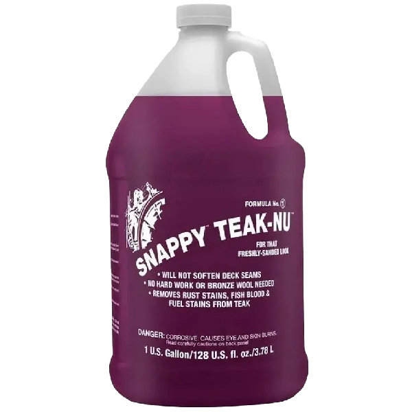 Snappy teak-nu nr 1 - 3,8 liter