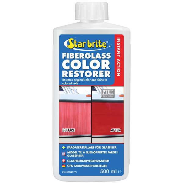 Star brite fiberglass color restorer with ptef 500