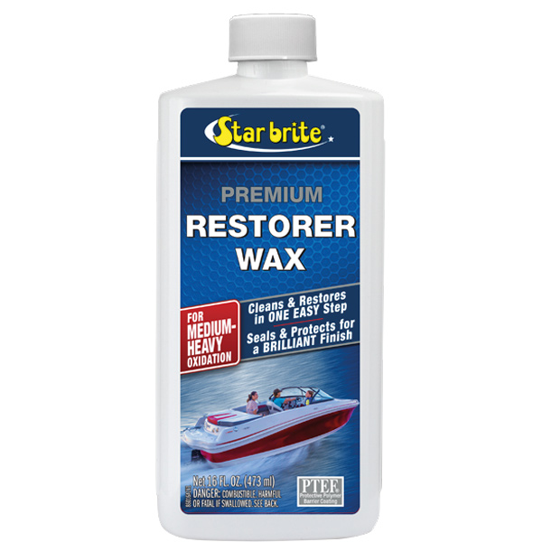 Star brite premium restorer wax 476 ml.