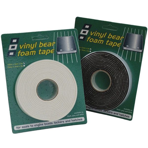 Psp vinyl foam tape 19x3mm svampegummi m/klæb 3m