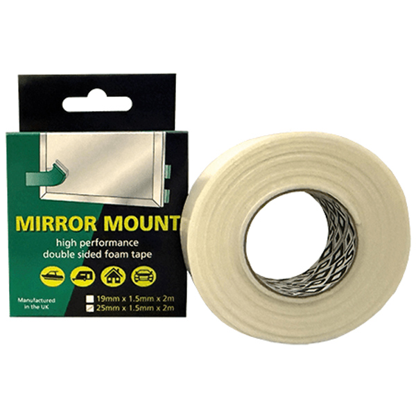 Psp strk dobbeltklbende skumtape 25 x 1,5 mm 2 m