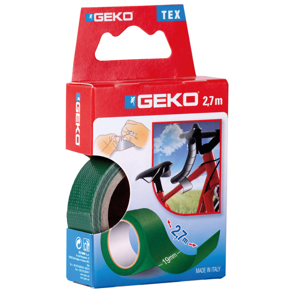 Geko l�rredstape 19mm x 2,7 meter gr�n