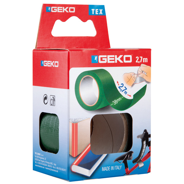 Geko l�rredstape 38mm x 2,7 meter gr�n