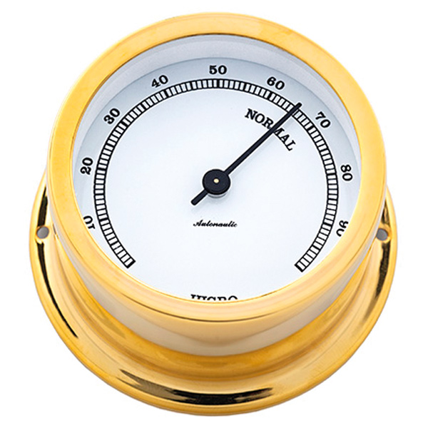 Autonautic minor 72 hygrometer �72/50 mm forgyldt 