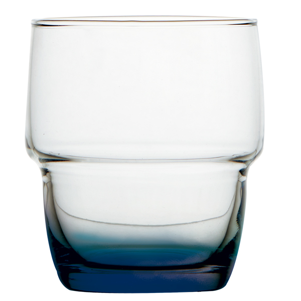 Mb regata vandglas blå (stabelbare), 6 stk